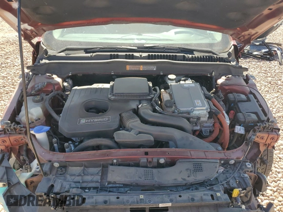 2014 Ford Fusion SE Hybrid with VIN 3FA6P0LU3ER366682, listed as a Copart auction lot 44687185 with 60,440 mi miles and Salvage Title. Bid and sale history available at DreamBid. Image 11.