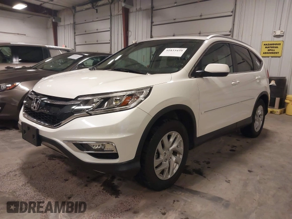 2015 Honda CR-V EX-L with VIN 5J6RM4H75FL030360, listed as a IAAI auction lot 41833439 with 81,576 mi miles. Bid and sale history available at carsss.com. Image 19.