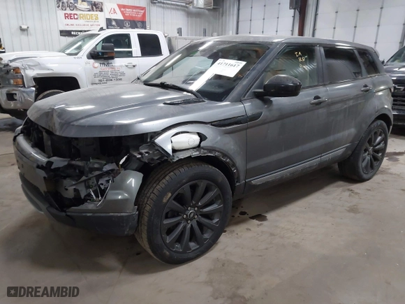 2015 Land Rover Range Rover Evoque Pure Plus with VIN SALVP2BG7FH057337, listed as a IAAI auction lot 41711617 with 110,028 mi miles. Bid and sale history available at carsss.com. Image 17.