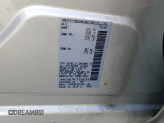 2024 Nissan LEAF S with VIN 1N4AZ1BV7RC556039, listed as a Copart auction lot 49458035 with 3,734 mi miles and Salvage title. Bid and sale history available at DreamBid. Image 12.