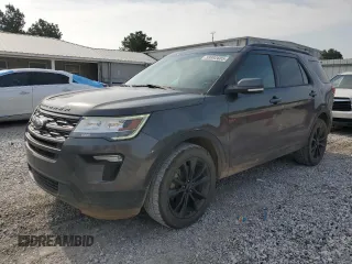 2018 Ford Explorer XLT with VIN 1FM5K8D86JGB15463, listed as a Copart auction lot 59992605 with 87,491 mi miles and Salvage title. Bid and sale history available at DreamBid. Image 1.