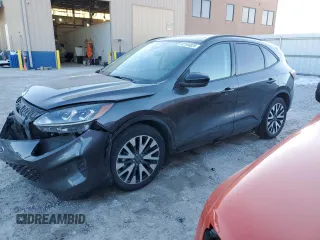 2020 Ford Escape SE Sport Hybrid with VIN 1FMCU0BZ9LUB67981, listed as a Copart auction lot 42164825 with 89,982 mi miles and Salvage Title. Bid and sale history available at carsss.com. Image 1.