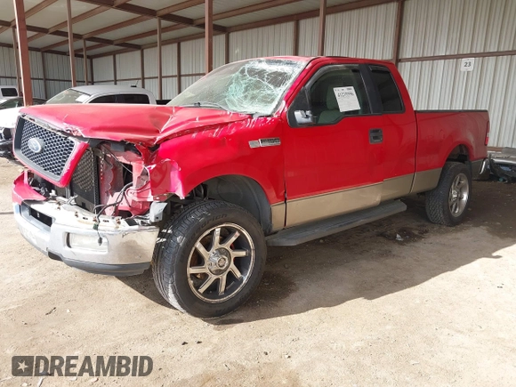 2005 Ford F-150 STX with VIN 1FTRX12WX5NB13071, listed as a IAAI auction lot 41235556 with 111,937 mi miles. Bid and sale history available at carsss.com. Image 17.