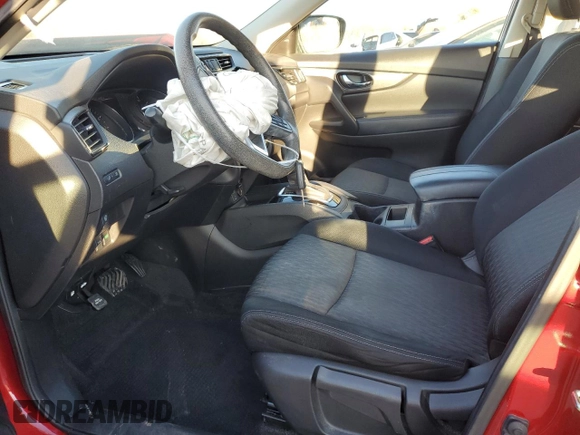 2017 Nissan Rogue SV with VIN JN8AT2MT4HW402483, listed as a Copart auction lot 45472695 with 124,600 mi miles and Salvage title. Bid and sale history available at DreamBid. Image 7.