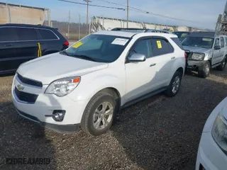2013 Chevrolet Equinox LTZ with VIN 2GNFLGE36D6390653, listed as a IAAI auction lot 40974858 with 128,954 mi miles. Bid and sale history available at carsss.com. Image 2.