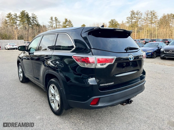 2014 Toyota Highlander Hybrid Limited with VIN 5TDDCRFH5ES006584, listed as a Copart auction lot 49457075 with 206,163 mi miles and Clean Title. Bid and sale history available at carsss.com. Image 3.