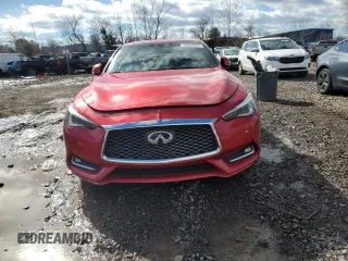 2018 Infiniti Q60 Red Sport 400 with VIN JN1FV7EL5JM630018, listed as a Copart auction lot 45684015 with 39,057 mi miles and Salvage Title. Bid and sale history available at DreamBid. Image 5.