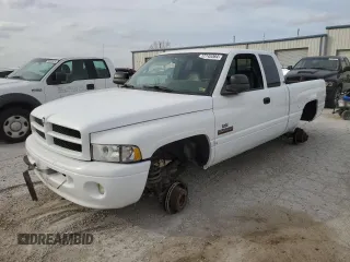 2001 Dodge Ram 2500 with VIN 1B7KF23701J556929, listed as a Copart auction lot 77745364 with 0 mi miles and Salvage Title. Bid and sale history available at carsss.com. Image 1.