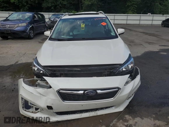 2019 Subaru Impreza Premium z VIN 4S3GTAD62K3753556, wystawiony jako Copart lot #63009014 z przebiegiem Nie podano mil oraz Szkoda całkowita • Salvage title. Historia ofert i sprzedaży dostępna na DreamBid. Obrazek 5.