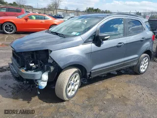 2018 Ford EcoSport SE with VIN MAJ6P1UL1JC170664, listed as a IAAI auction lot 41964638 with 108,519 mi miles. Bid and sale history available at carsss.com. Image 2.
