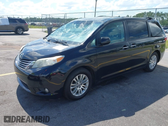 2016 Toyota Sienna XLE with VIN 5TDYK3DC8GS711357, listed as a IAAI auction lot 42525086 with 180,296 mi miles and . Bid and sale history available at DreamBid. Image 21.