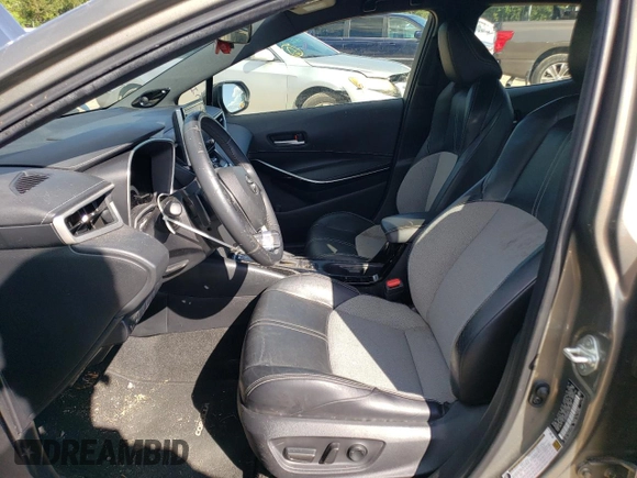 2019 Toyota Corolla Hatchback SE with VIN JTNK4RBE6K3051638, listed as a Copart auction lot 71595324 with 44,976 mi miles and Salvage Title. Bid and sale history available at carsss.com. Image 7.