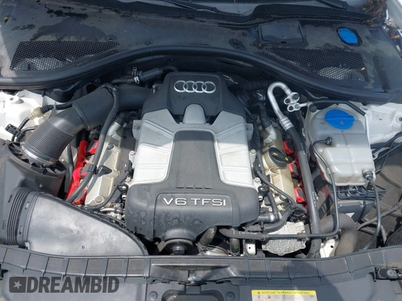 2014 Audi A6 Prestige with VIN WAUHGAFCXEN091050, listed as a IAAI auction lot 42524560 with 169,575 mi miles and . Bid and sale history available at DreamBid. Image 10.
