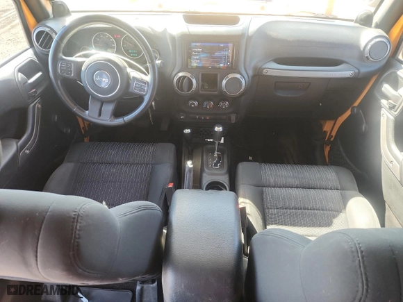 2012 Jeep Wrangler Unlimited Sport with VIN 1C4BJWDG8CL207111, listed as a Copart auction lot 51208395 with 87,926 mi miles and Salvage Title. Bid and sale history available at carsss.com. Image 8.