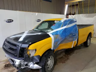 2014 Ford F-150 XL with VIN 1FTNF1CF2EKG11542, listed as a Copart auction lot 44798215 with 0 mi miles and Salvage Title. Bid and sale history available at carsss.com. Image 1.