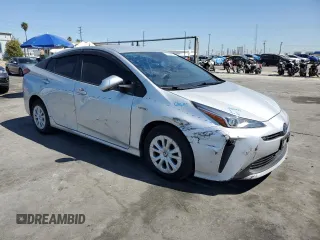 2021 Toyota Prius L Eco with VIN JTDKAMFU4M3139379, listed as a Copart auction lot 50362825 with 133,148 mi miles and Salvage Title. Bid and sale history available at DreamBid. Image 4.