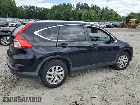 2015 Honda CR-V EX-L with VIN 2HKRM4H72FH668687, listed as a Copart auction lot 60478244 with Not Provided miles and Salvage Title. Bid and sale history available at DreamBid. Image 3.