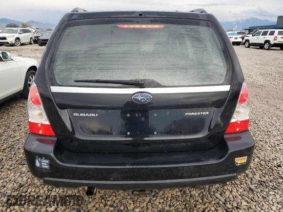 2007 Subaru Forester X with VIN JF1SG63647H732088, listed as a Copart auction lot 76129944 with 178,848 mi miles and Salvage Title. Bid and sale history available at carsss.com. Image 6.