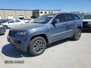 2020 Jeep Grand Cherokee Trailhawk with VIN 1C4RJFLT1LC357901, listed as a Copart auction lot 49820815 with 50,293 mi miles and Salvage title. Bid and sale history available at DreamBid. Image 1.