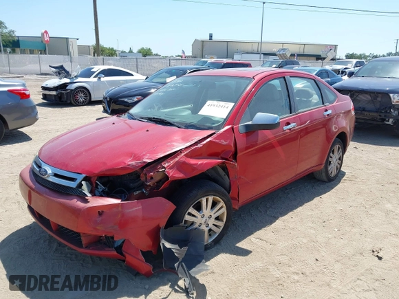 2010 Ford Focus SEL with VIN 1FAHP3HN8AW267150, listed as a IAAI auction lot 41932414 with 145,840 mi miles. Bid and sale history available at carsss.com. Image 16.