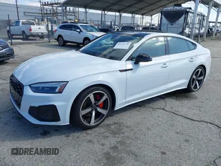 2023 Audi A5 Sportback S line Premium Plus with VIN WAUFACF5XPA058114, listed as a IAAI auction lot 41472732 with 31,366 mi miles. Bid and sale history available at carsss.com. Image 17.