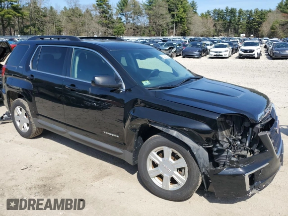 2016 GMC Terrain SLE with VIN 2GKFLTE38G6184695, listed as a Copart auction lot 52087925 with 80,641 mi miles and Salvage Title. Bid and sale history available at DreamBid. Image 4.
