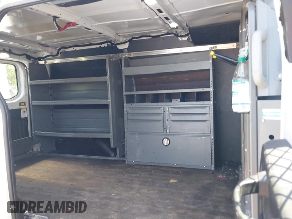 2019 Ford Transit with VIN 1FTYR1ZM4KKA27164, listed as a IAAI auction lot 42765315 with 115,196 mi miles and . Bid and sale history available at DreamBid. Image 8.