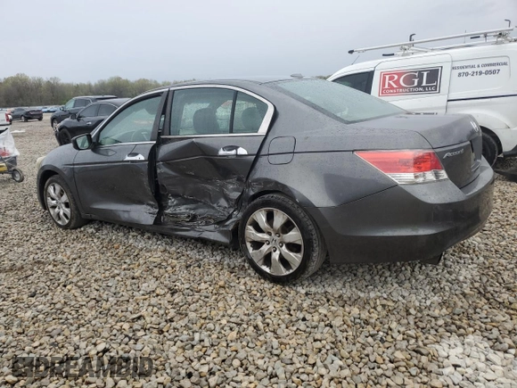 2010 Honda Accord Sdn EX-L with VIN 1HGCP3F87AA001506, listed as a Copart auction lot 50728255 with 206,480 mi miles and Salvage Title. Bid and sale history available at carsss.com. Image 2.
