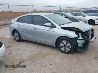 2022 Hyundai Ioniq Blue with VIN KMHC65LCXNU266510, listed as a IAAI auction lot 41435358 with 82,463 mi miles and . Bid and sale history available at DreamBid. Image 1.