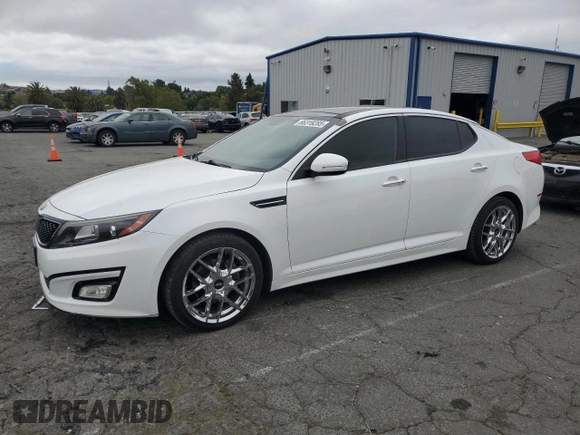 2015 Kia Optima EX with VIN 5XXGN4A73FG428039, listed as a Copart auction lot 66319285 with 207,364 mi miles and Clean title. Bid and sale history available at DreamBid. Image 1.