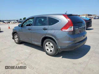 2013 Honda CR-V LX with VIN 3CZRM3H30DG702648, listed as a Copart auction lot 60788475 with 135,464 mi miles and Salvage title. Bid and sale history available at DreamBid. Image 2.