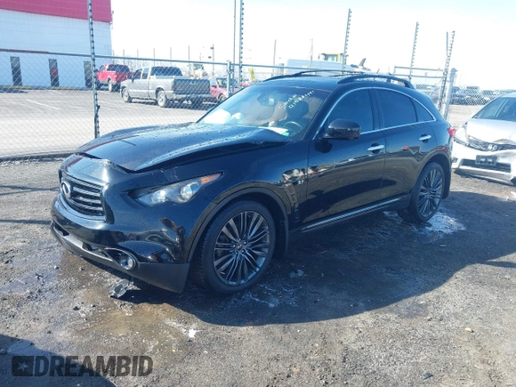 2016 Infiniti QX70 z VIN JN8CS1MW6GM750280, wystawiony jako IAAI lot #41588491 z przebiegiem 78 266 mil mil oraz . Historia ofert i sprzedaży dostępna na DreamBid. Obrazek 19.