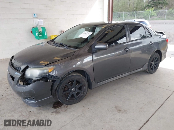 2009 Toyota Corolla with VIN 1NXBU40E29Z028660, listed as a IAAI auction lot 42025186 with 218,285 mi miles. Bid and sale history available at carsss.com. Image 17.