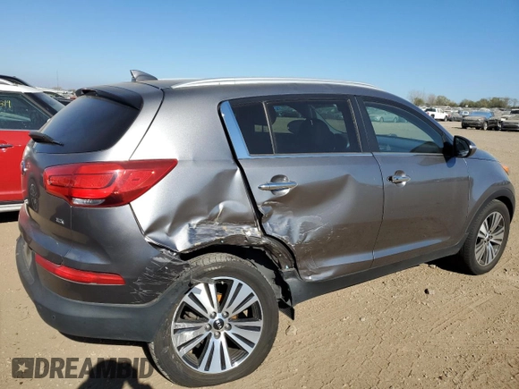 2015 Kia Sportage EX with VIN KNDPC3AC1F7738499, listed as a Copart auction lot 88649705 with 35,815 mi miles and Non repairable. Bid and sale history available at DreamBid. Image 3.