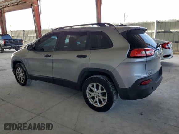 2016 Jeep Cherokee Sport with VIN 1C4PJMABXGW280276, listed as a Copart auction lot 57830695 with 178,287 mi miles and Clean title. Bid and sale history available at DreamBid. Image 2.