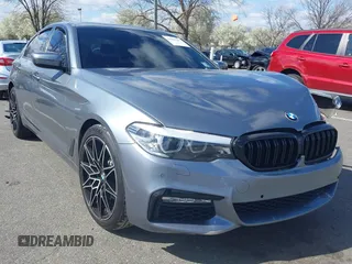 2018 BMW 5 Series 530i xDrive with VIN WBAJA7C54JWA74490, listed as a IAAI auction lot 41986285 with 68,768 mi miles and . Bid and sale history available at DreamBid. Image 1.
