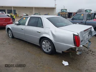 2002 Cadillac DeVille DTS with VIN 1G6KF57992U220129, listed as a IAAI auction lot 41426014 with 1 mi miles. Bid and sale history available at carsss.com. Image 3.