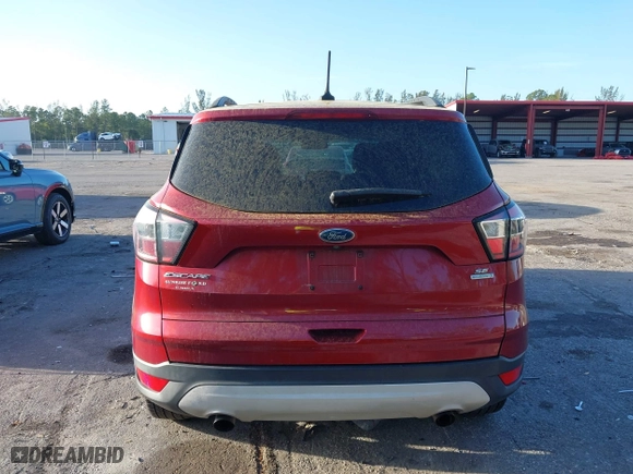 2018 Ford Escape SE with VIN 1FMCU0GD2JUA02221, listed as a IAAI auction lot 41702046 with 92,086 mi miles. Bid and sale history available at carsss.com. Image 16.