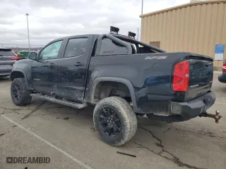 2022 Chevrolet Colorado 4WD ZR2 with VIN 1GCGTEEN7N1116854, listed as a Copart auction lot 47842595 with 56,967 mi miles and Salvage Title. Bid and sale history available at carsss.com. Image 2.