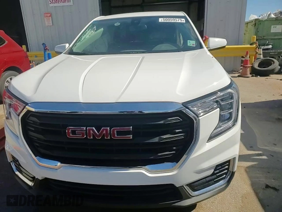 2023 GMC Terrain SLE with VIN 3GKALMEG5PL267001, listed as a Copart auction lot 50059575 with 10,945 mi miles and Salvage Title. Bid and sale history available at carsss.com. Image 14.