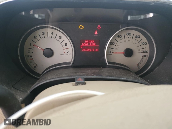 2008 Ford Explorer Limited with VIN 1FMEU75E28UA38692, listed as a Copart auction lot 77047004 with 231,680 mi miles and Clean title. Bid and sale history available at DreamBid. Image 9.