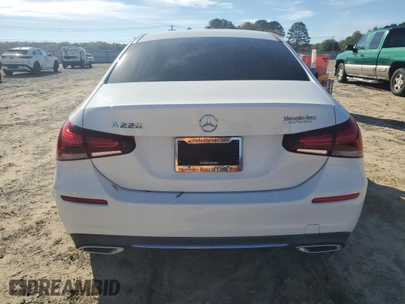 2020 Mercedes-Benz A 220 with VIN W1K3G4EB6LJ234481, listed as a Copart auction lot 80072144 with 55,648 mi miles and Salvage Title. Bid and sale history available at DreamBid. Image 6.