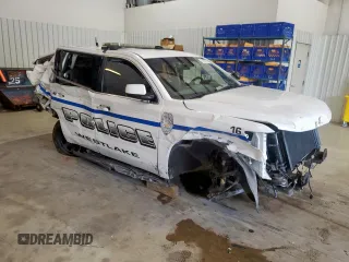 2020 Chevrolet Tahoe Commercial with VIN 1GNLCDEC4LR257930, listed as a Copart auction lot 57886125 with 58,612 mi miles and Salvage title. Bid and sale history available at DreamBid. Image 4.