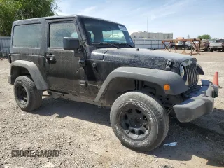 2013 Jeep Wrangler Sport with VIN 1C4AJWAG7DL670990, listed as a Copart auction lot 49910235 with 109,892 mi miles and Salvage Title. Bid and sale history available at carsss.com. Image 4.