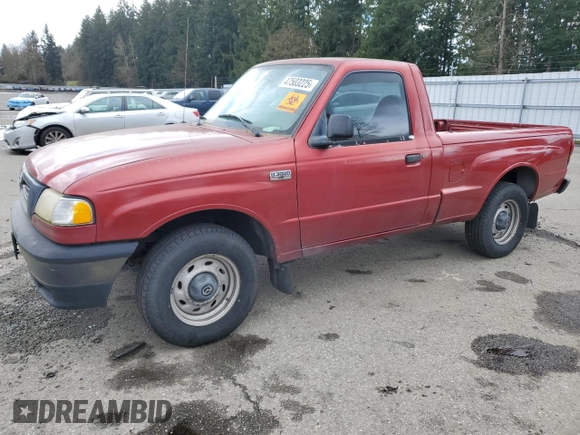 2000 Mazda B-Series Truck SX with VIN 4F4YR12V4YTM14908, listed as a Copart auction lot 47503225 with 113,324 mi miles and Clean Title. Bid and sale history available at DreamBid. Image 1.