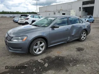 2013 Volkswagen Passat SE with VIN 1VWBP7A3XDC018397, listed as a Copart auction lot 57361735 with 108,592 mi miles and Salvage title. Bid and sale history available at DreamBid. Image 1.