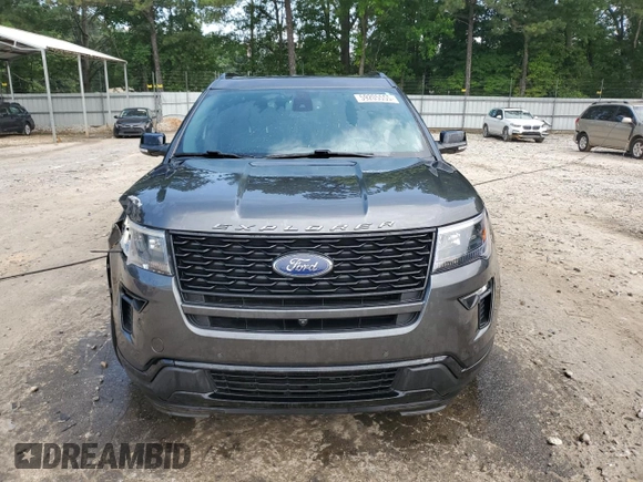 2018 Ford Explorer Sport z VIN 1FM5K8GT6JGA51523, wystawiony jako Copart lot #59205555 z przebiegiem 169 601 mil mil oraz Szkoda całkowita • Salvage title. Historia ofert i sprzedaży dostępna na DreamBid. Obrazek 5.
