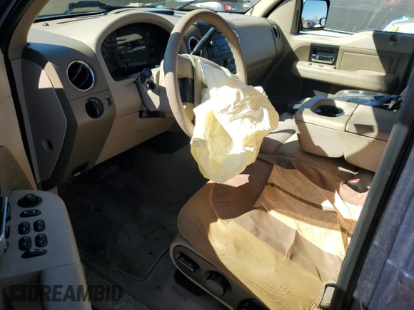 2004 Ford F-150 XLT with VIN 1FTRW14W44KB45367, listed as a Copart auction lot 45514565 with 140,952 mi miles and Salvage Title. Bid and sale history available at carsss.com. Image 8.