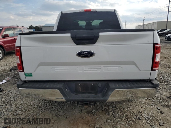 2018 Ford F-150 XL with VIN 1FTEW1CB8JFC30701, listed as a Copart auction lot 43772675 with 109,440 mi miles and Salvage Title. Bid and sale history available at carsss.com. Image 6.