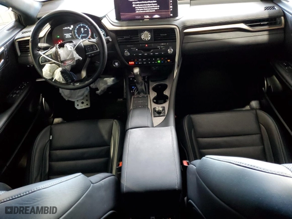 2020 Lexus RX with VIN 2T2SZMDAXLC241997, listed as a Copart auction lot 82438164 with 58,576 mi miles and Salvage Title. Bid and sale history available at carsss.com. Image 8.